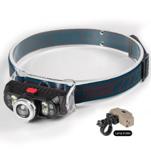Outdoor Multifunctional Bike Light USB Rechargeable Led Headlights Portable Waterproof LED Headlamp with Motion Sensor